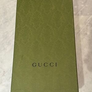Gucci Green Logo Box 8.5x14.5x5.2